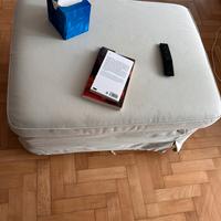 Puff Ektorp Ikea sfoderabile.