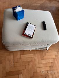 Puff Ektorp Ikea sfoderabile.