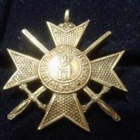 Regno Bulgaria Croce Combattenti WW1 I tipo