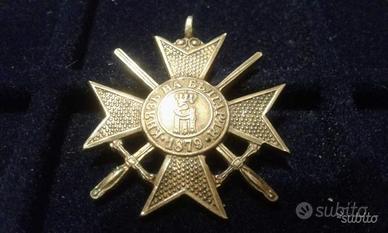 Regno Bulgaria Croce Combattenti WW1 I tipo