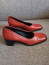 Scarpe donna originali anni 90 vera pelle n.37