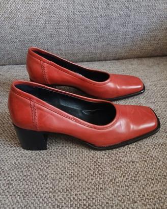 Scarpe donna originali anni 90 vera pelle n.37
