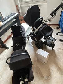 Paseggino BUGABOO TRIO + pedana+ ruote recambio