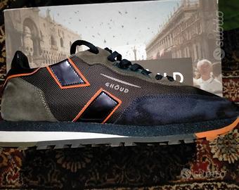 Ghoud Sneakers Grigio Blu in Pelle n° 45