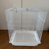 Gabbia Gabbietta per Uccelli con accessori