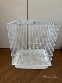 Gabbia Gabbietta per Uccelli con accessori