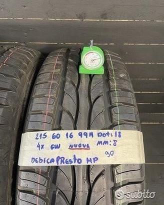 Debica presto uhp2 215/60 r16 99h estiva
