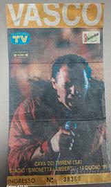 Biglietto Originale Vasco Rossi Cava de' Tirreni 