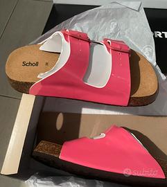 Ciabattine School Noelle 24 Corallo taglia 38