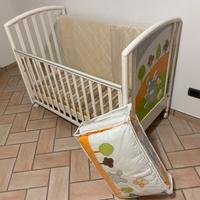 Lettino con sponde Pali