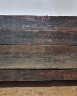 vecchie panche in legno