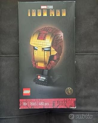 LEGO Marvel Iron Man Helmet 76165 Nuovo Sigillato