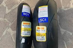 Coppia pneumatici pirelli supercorsa sc1
