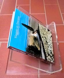 Leggio verticale da tavolo in plexiglas e grande