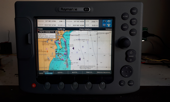 GPS Chartplotter RAYMARINE