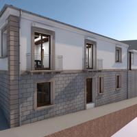 Palazzo con giardino semiristrutturato