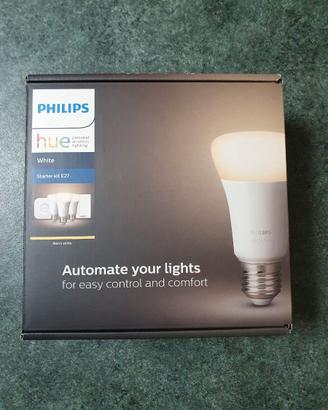 PHILIPS Hue White Starter kit con 3 luci accessori
