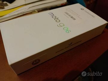 smartphone motorola G06 nuovo con garanzia