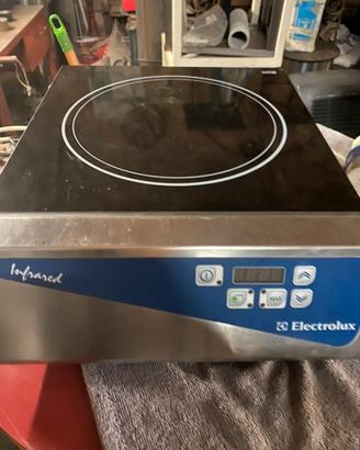 Piastra electrolux con verro temperato