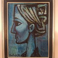Quadro Modernista COCHIN 1976 - St-Paul-de-Vence