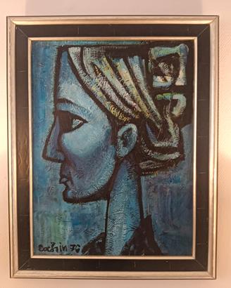 Quadro Modernista COCHIN 1976 - St-Paul-de-Vence