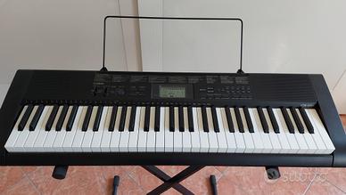 Tastiera casio CTK-1150 con custodia e supporto