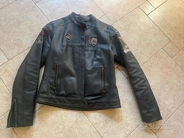 Giacca Pelle Donna Dainese Historical Ducati