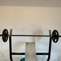 Dischi e bilancere olimpionico