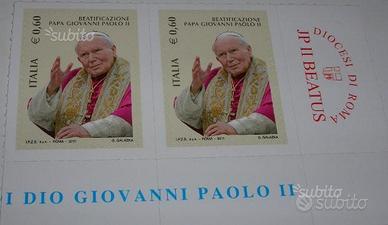 Francobolli Giovanni Paolo II