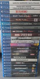 Giochi PS4 (leggere descrizione)
