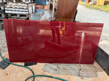 Lastra vetro rosso rubino