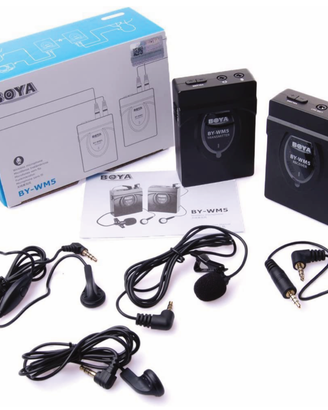 Boya BY-WM5 radiomicrofono lavalier