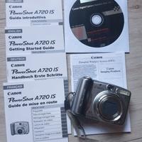 MACCHINA FOTOGRAFICA CANON POWERSHOT A720 IS