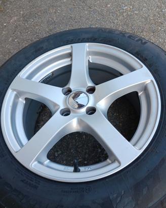 4Cerchi in lega 15" per Fiat