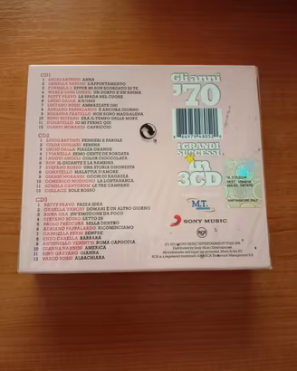 cofanetto 3 CD 