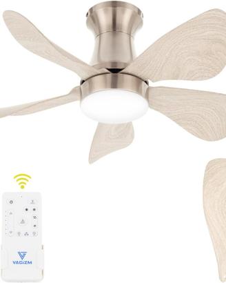 Ventilatore da soffitto con luce Led e telecomando