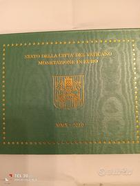 Vaticano: monete fdc 2010 più coincard 