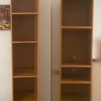 Coppia Mobili a Colonna  Color Legno