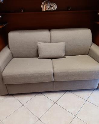 Divano letto grigio