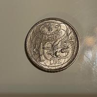 Moneta da 100 Lire Fiat Panis FAO Commemorativa