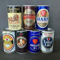 lattine di birra vuote da collezione anni 70/80