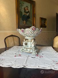 Prestigioso Centrotavola CAPODIMONTE Originale
