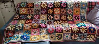 Coperta Granny uncinetto