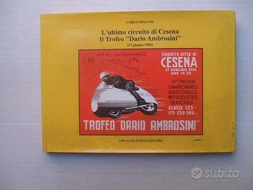 LIBRO GARE TROFEO DARIO AMBROSINI CIRCUTO CESENA.