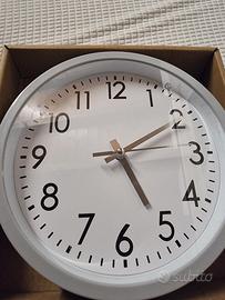 Orologio da parete analogico.