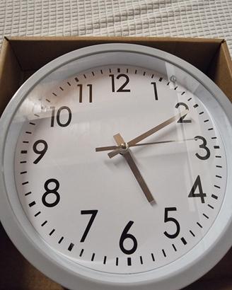 Orologio da parete analogico.