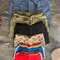 Lotto pantaloncini corti bambino 3 anni