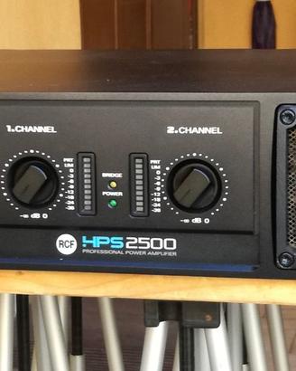 Amplificatore finale di potenza RCF HPS 2500