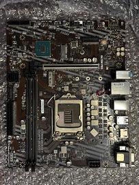 MSI H410M PRO motherboard non funzionante