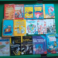 Lotto libri bambini ragazzi battello a vapore ecc